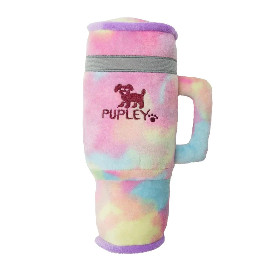 Tie Dye Pupley Plush Cup Toy
