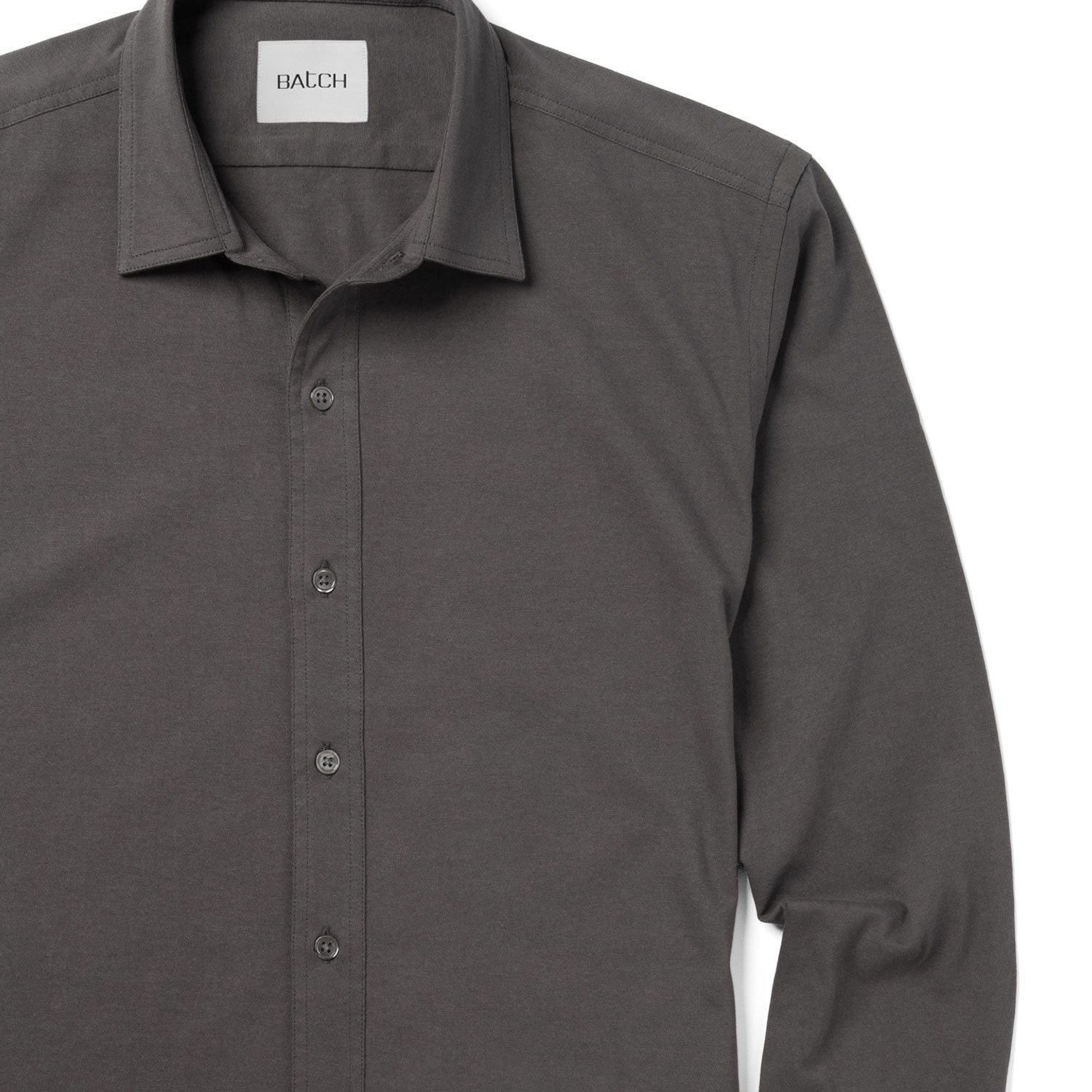 T-Shirt Shirt - Slate Gray Cotton Jersey