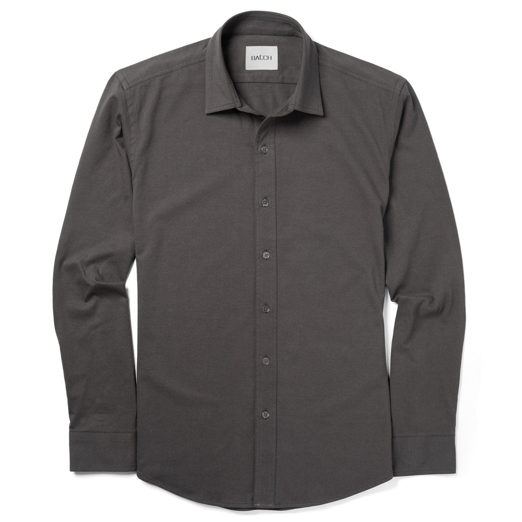 T-Shirt Shirt - Slate Gray Cotton Jersey