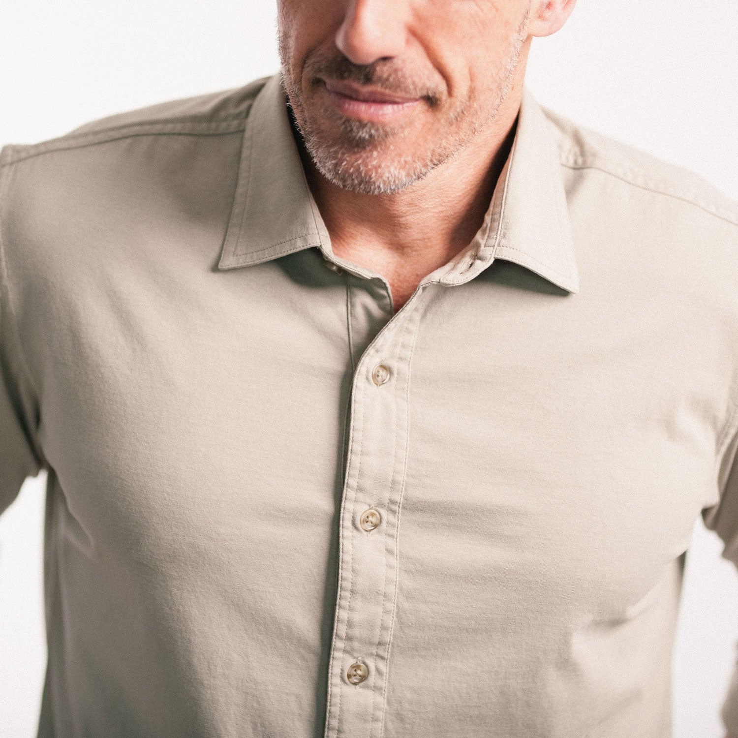 T-Shirt Shirt - Desert Sand Cotton Jersey