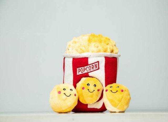 Zippy Paws Popcorn Bucket Food Buddies Burrow