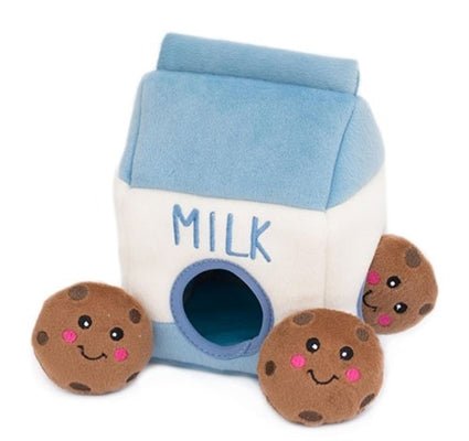 Zippy Paws Milk and Cookies Food Buddies Burrow